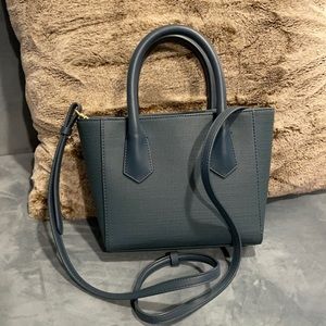 Dagne Dover Signature tote crossbody-Slate